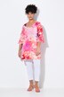 Tuniek, A-lijn, all-over print, 3/4-mouw