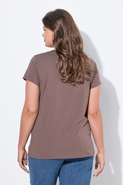 T-Shirt, V-Ausschnitt, 1/2 Arm, OEKO-TEX Made in Green
