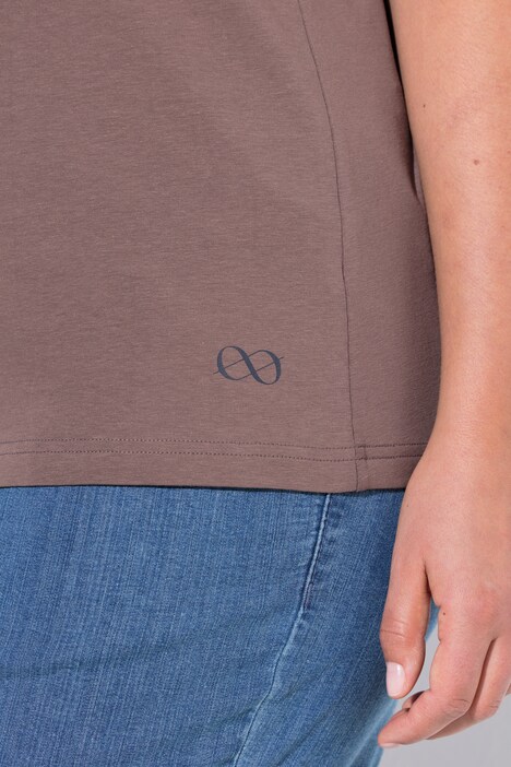 T-Shirt, V-Ausschnitt, 1/2 Arm, OEKO-TEX Made in Green