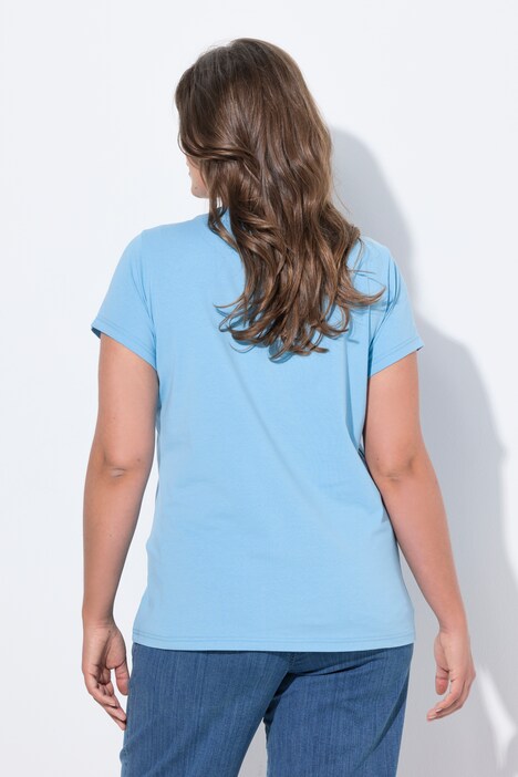 T-Shirt, V-Ausschnitt, 1/2 Arm, OEKO-TEX Made in Green