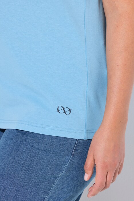 T-Shirt, V-Ausschnitt, 1/2 Arm, OEKO-TEX Made in Green