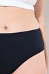 Slip, 2-pack, streepjes/uni, biologische katoen
