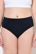 Slip, 2-pack, streepjes/uni, biologische katoen