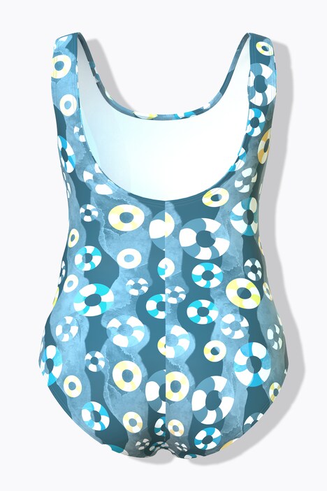 Life Preserver Print Swimsuit