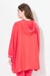 Loungewear poncho, oversized, capuchon, lange mouwen