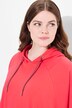 Loungewear poncho, oversized, capuchon, lange mouwen