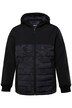 Prošívaná bunda Men+, kapuce, kapsy na zip, do 8XL