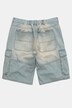 STHUGE Jeans-Bermuda, Baggy Fit, Cargotaschen, bleached Denim, bis 72