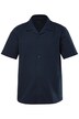 Košile JP1880, krátké rukávy, seersucker, Cuba límeček, Cuba střih, do 8XL