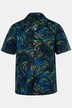 JP 1880 Skjorte, kortærmet, alloverprint, Cuba-krave, Cuba-fit, op til 8 XL