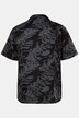 Hemd, Halbarm, Leinenmix, floraler Print, Cuba-Kragen, Cuba Fit, bis 8 XL