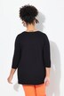 T-shirt, A-lijn, 3D-bloemen