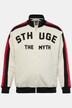 STHUGE Sweatjacke, Stehkragen, Kontrasteinsätze, bis 8 XL