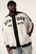 STHUGE Sweatjacke, Stehkragen, Kontrasteinsätze, bis 8 XL