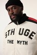 STHUGE Sweatjacke, Stehkragen, Kontrasteinsätze, bis 8 XL