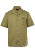 Košile JP1880, lněná směs, krátké rukávy, výšivka, Cuba střih, Cuba límeček, do 8XL