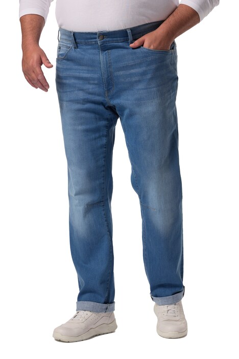 Džíny Men+, kolekce Denim, rovný střih, 5 kapes, do 72/36