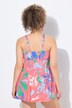 Badjurk, bloemen, zachte cups met beugel, stijlvolle bandjes