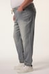 Men+ superstretch slip-on-jeans, straight fit, opptil 8 XL