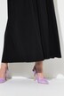 Robe en jersey coupe évasée, décolleté carré et superbe coloris