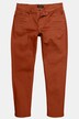 Jeans Men+ con taglio speciale per l'addome, denim colorato, vestibilità normale e cinque tasche, disponibili fino alla tg. 72