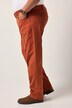 Jeans Men+ con taglio speciale per l'addome, denim colorato, vestibilità normale e cinque tasche, disponibili fino alla tg. 72