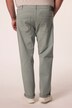 Jeans Men+ con taglio speciale per l'addome, denim colorato, vestibilità normale e cinque tasche, disponibili fino alla tg. 72