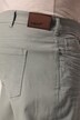 Jeans Men+ con taglio speciale per l'addome, denim colorato, vestibilità normale e cinque tasche, disponibili fino alla tg. 72