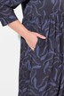 Robe en jersey, imprimé all-over, coupe évasée