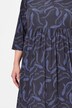 Robe en jersey, imprimé all-over, coupe évasée