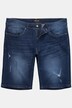 Men+ jeans-shorts, denim, mavevenlig pasform, lige pasform, 5 lommer, op til str. 72