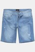 Men+ jeans-shorts, denim, mavevenlig pasform, lige pasform, 5 lommer, op til str. 72