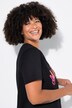 T-shirt motif GOOD VIBES, coupe évasée