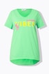 T-shirt, A-lijn, GOOD VIBES-motief