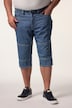 Jeans a 3/4 Men+ con cinque tasche e cintura elastica, fino alla tg. 72