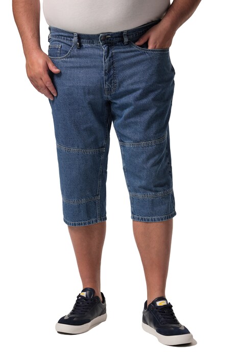 3/4 džíny Men+, kolekce Denim, 5 kapes, elastický pas, do 72