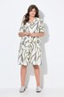 Musseline Kleid, V-Ausschnitt, 1/2 Arm