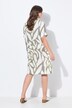 Musseline Kleid, V-Ausschnitt, 1/2 Arm