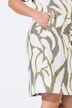Musseline Kleid, V-Ausschnitt, 1/2 Arm