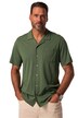 Žerzejové košile JP AWARE, udržitelná, krátké rukávy, Cuba střih, GOTS certifikovaná biobavlna, do 7XL