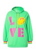 Mikina s kapucí, LOVE SMILEY motiv