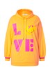 Mikina s kapucí, LOVE SMILEY motiv