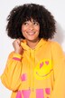 Hoodie, LOVE SMILEY motiv, hættetrøje