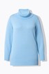 Pull à col roulé, coupe évasée