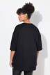 T-skjorte, oversized, leopard LOVE-statement