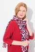 Foulard en viscose, motif graphique