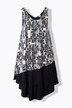 Robe en jersey, soleil, col en V, sans manches, coton bio