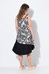 Robe en jersey, soleil, col en V, sans manches, coton bio