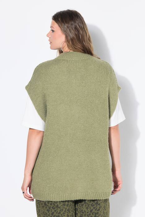 Gebreid vest, oversized, extra zacht