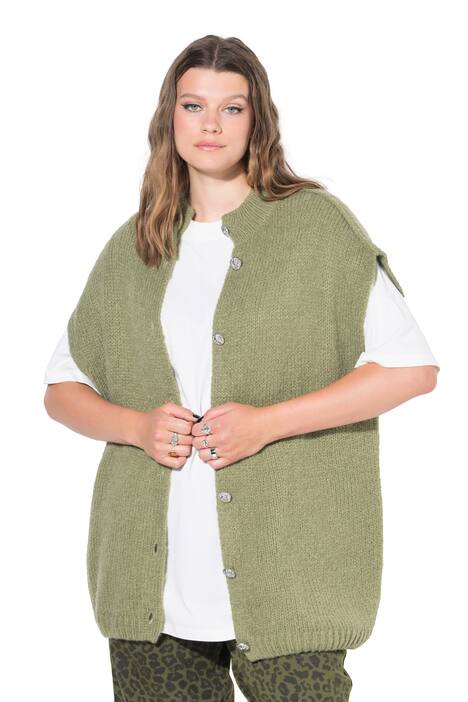 Úpletová vesta, oversize, extra měkká